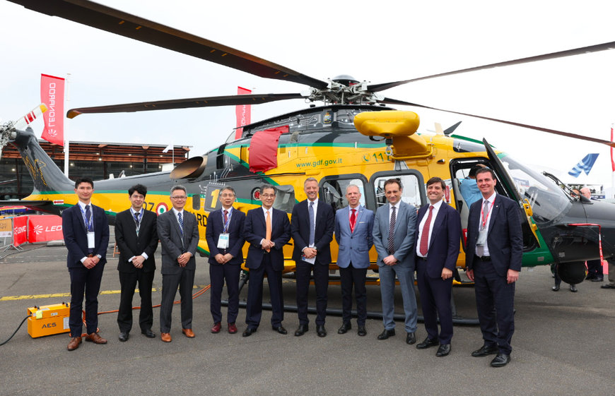 MITSUI BUSSAN AEROSPACE SIGNS FOR TWO AW169 HELICOPTERS
